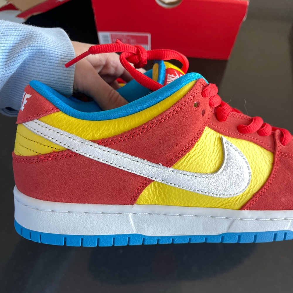 NWT NIKE SB DUNK LOW PRO HABANERO RED SNEAKERS US10 MAN - Picture 3 of 15